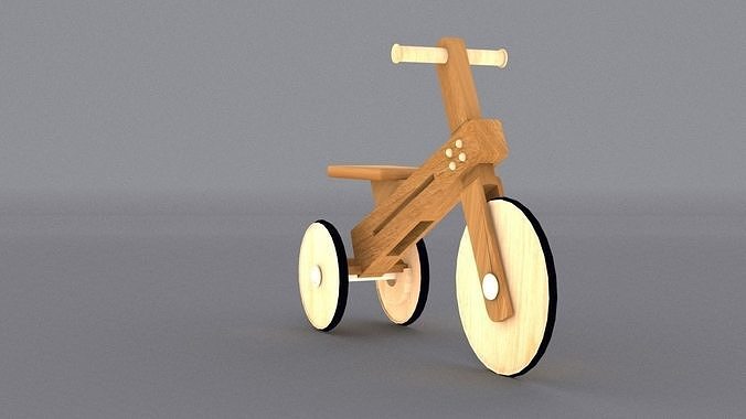 BamBam Bike  Low-poly 3D model