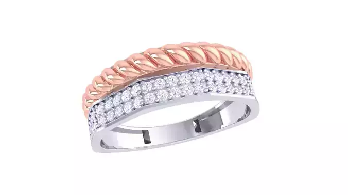 Mens gemstone diamond men Ring with details images 15 3D print model