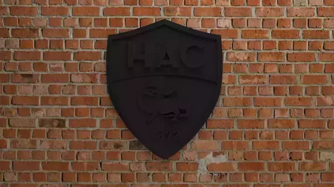 Le Havre AC Logo 3D print model