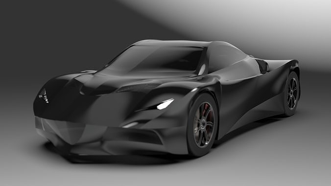 Pagani X1 Final Design Concept by AF Design 3D model