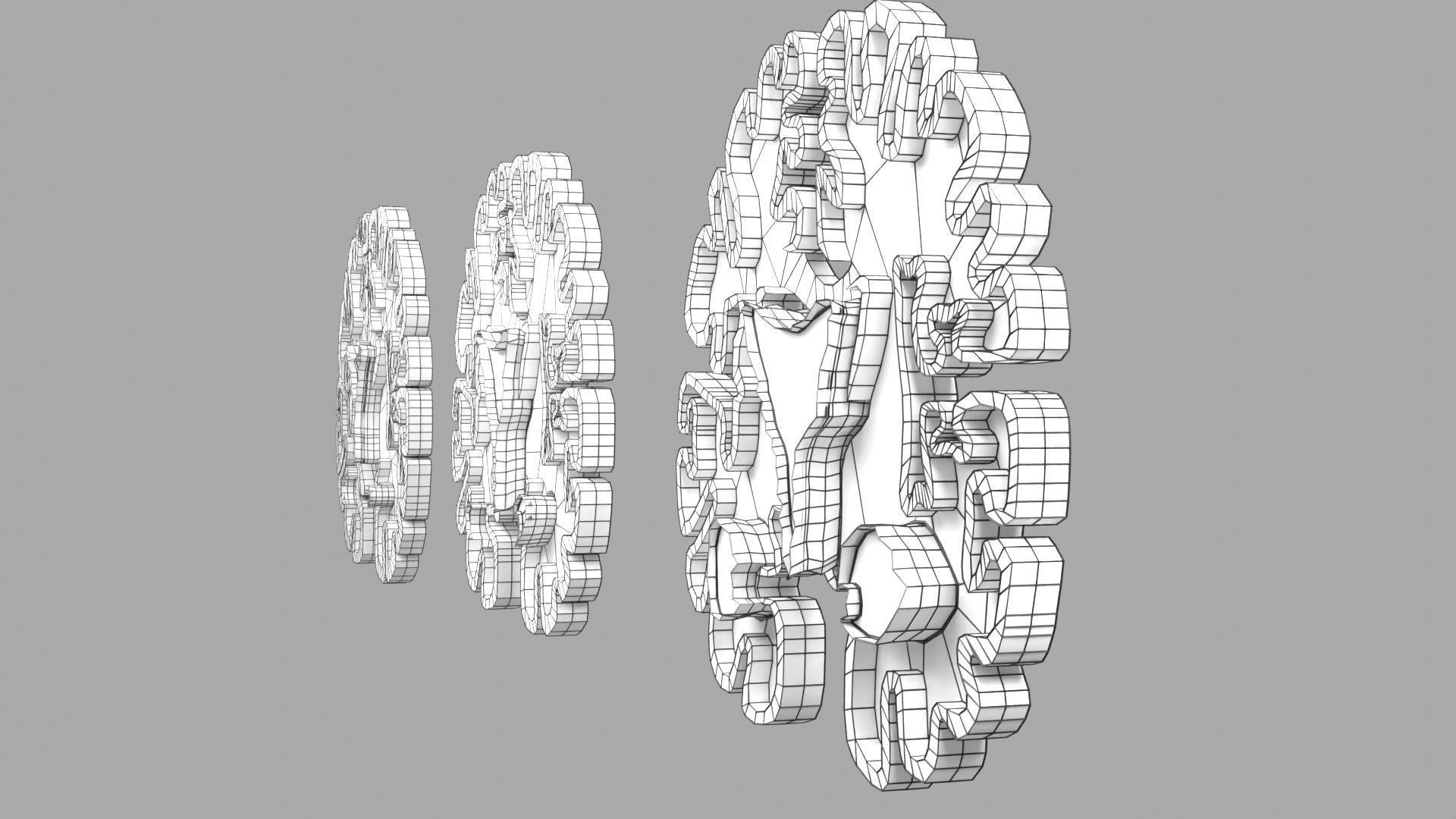 Alzheimer Disease Brain coronal slice 3D model_51
