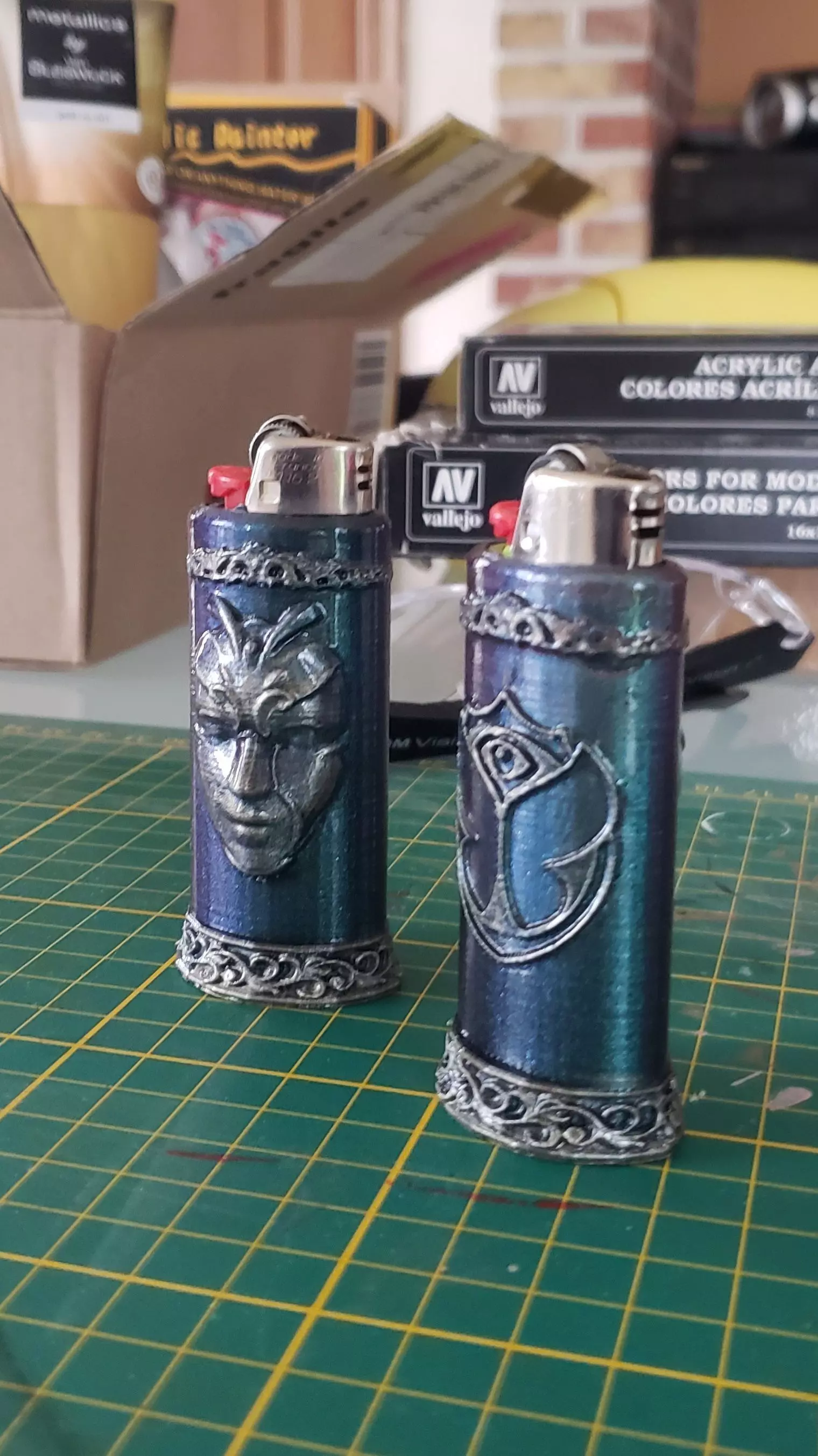 Tomorrowland Lighter BIC Cover 3D model_0