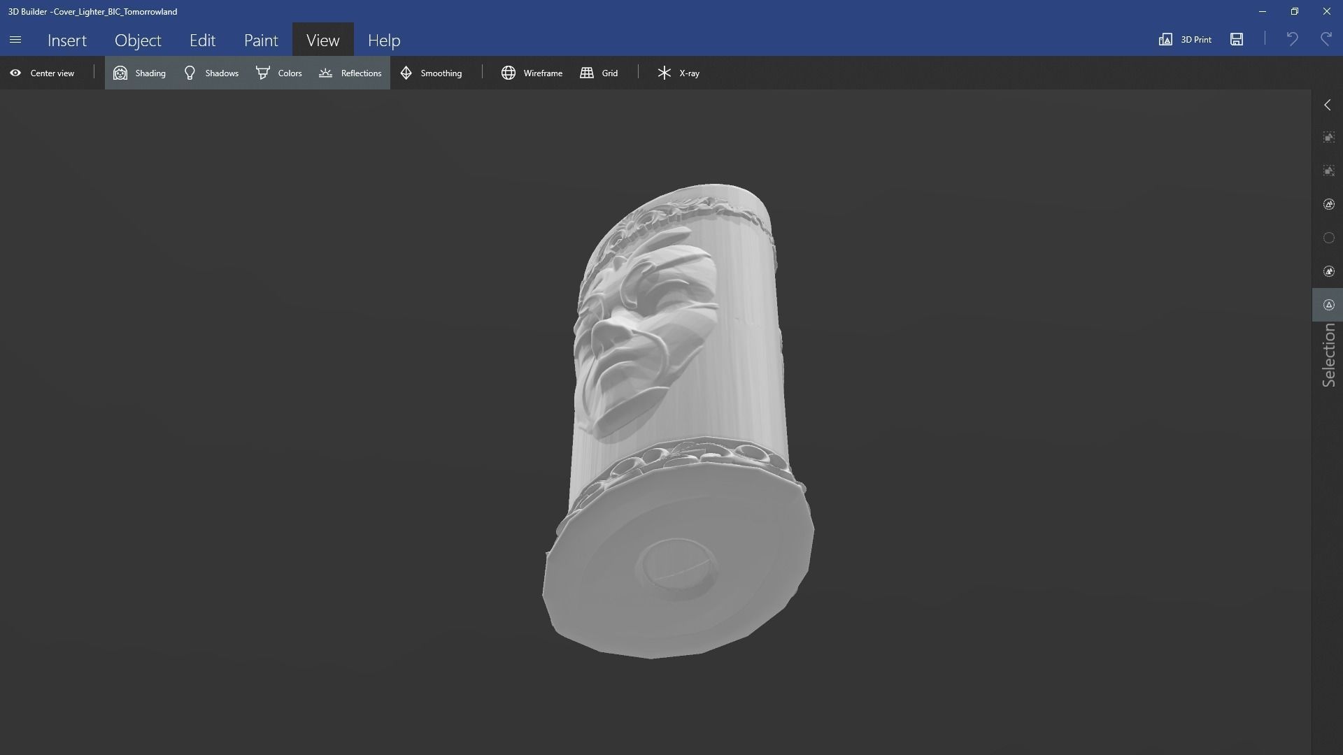 Tomorrowland Lighter BIC Cover 3D model_5