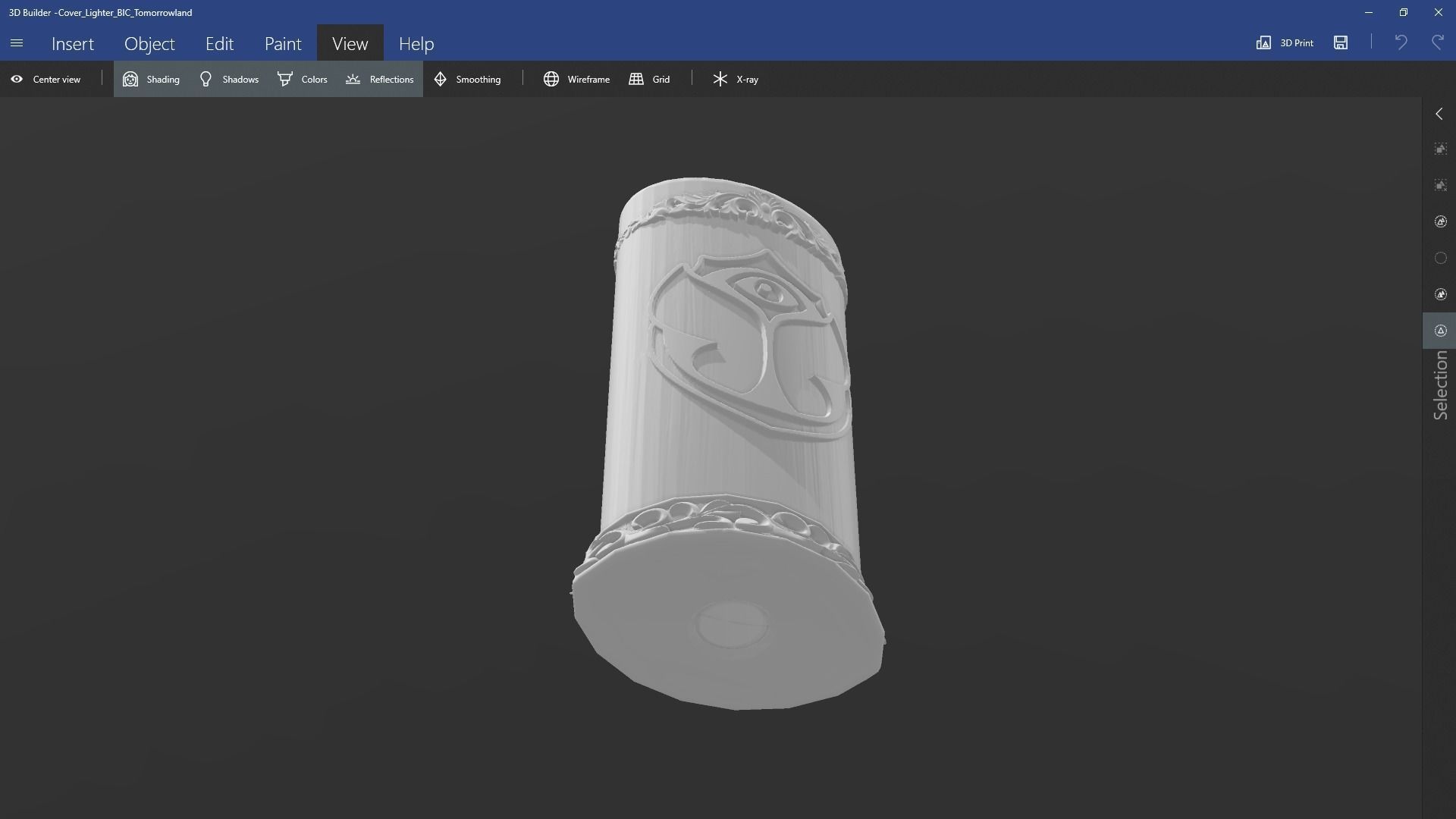 Tomorrowland Lighter BIC Cover 3D model_11