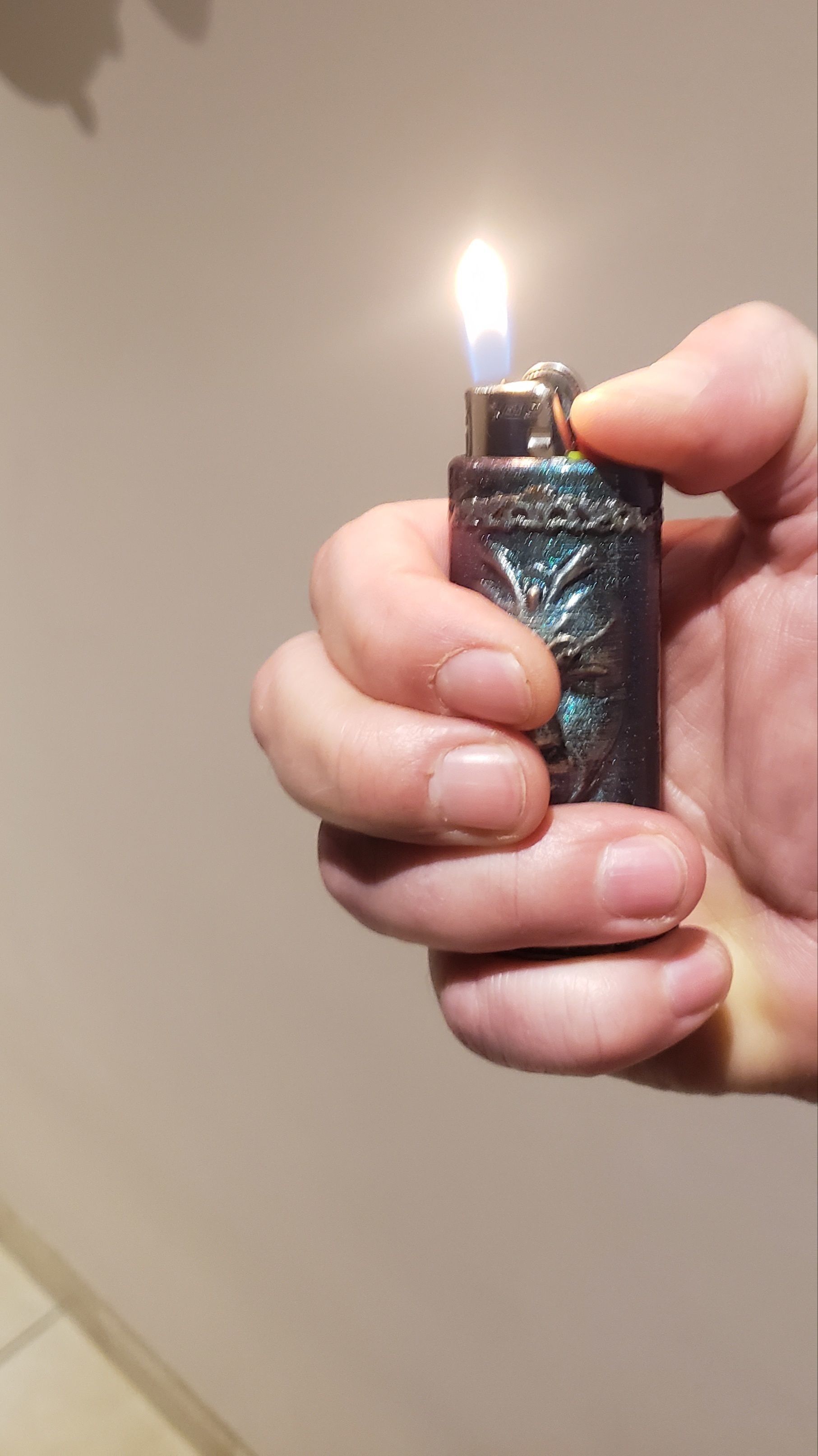 Tomorrowland Lighter BIC Cover 3D model_2