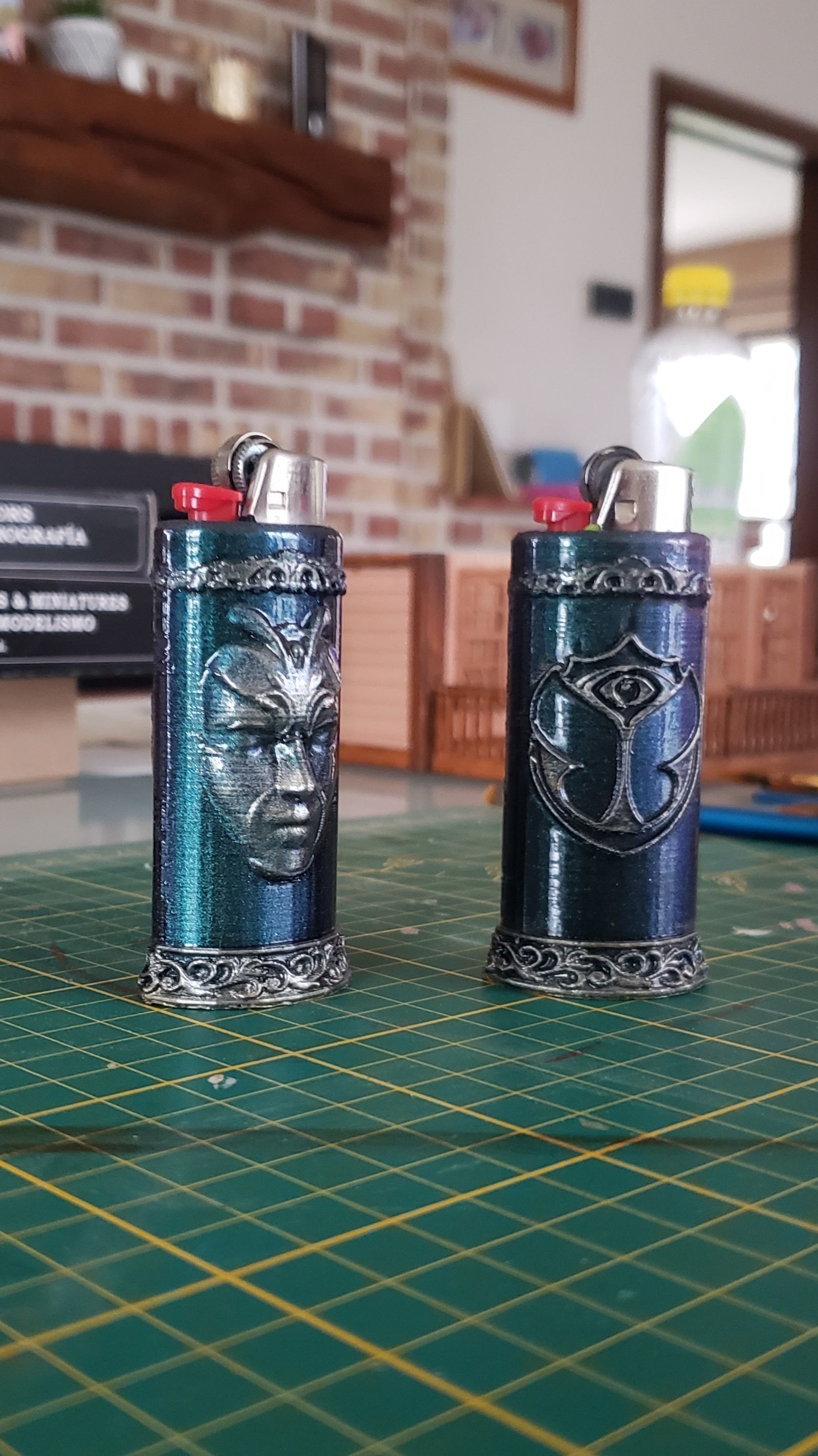 Tomorrowland Lighter BIC Cover 3D model_16