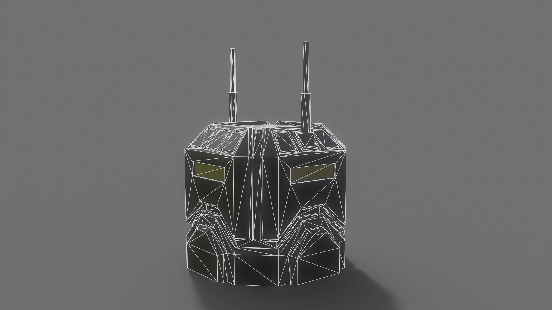 PBR Sci-Fi Building A02 Low-poly 3D model_12