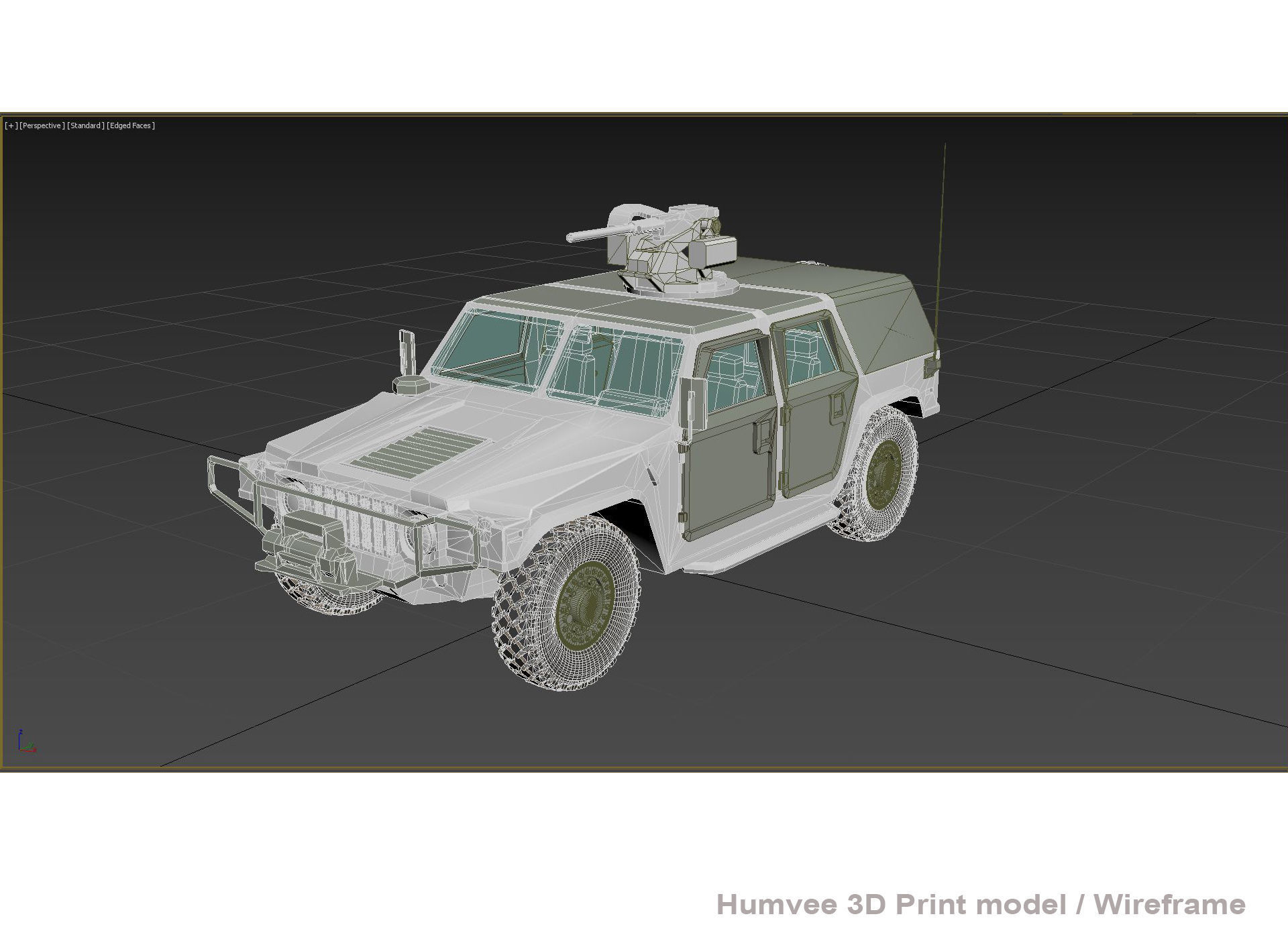 Humvee  3D print model_14