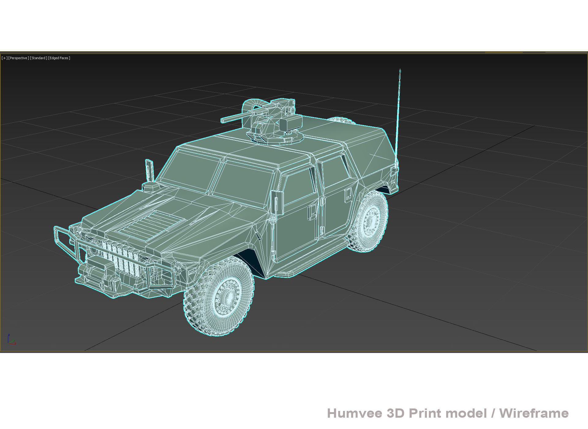 Humvee  3D print model_15