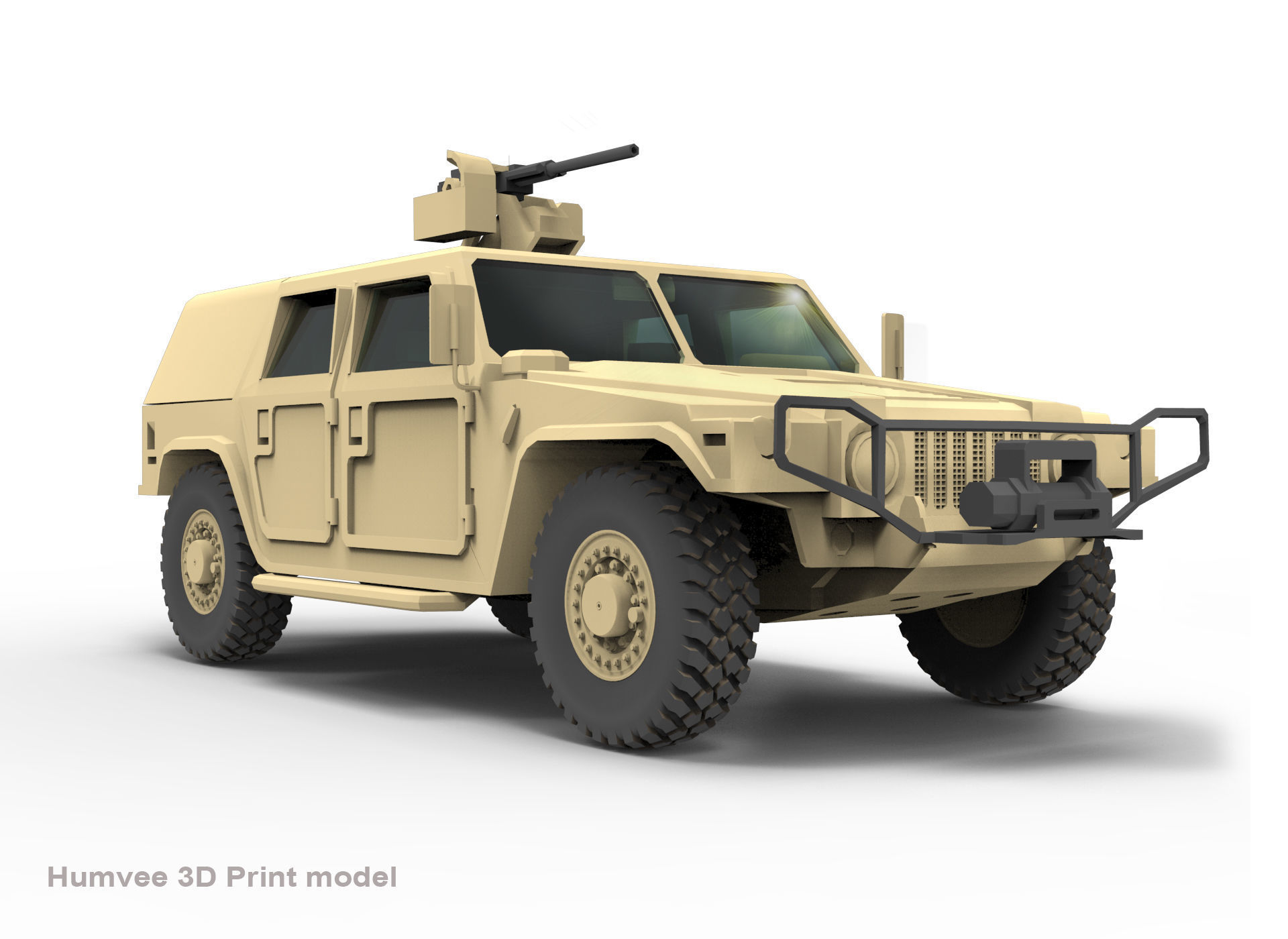 Humvee  3D print model_2