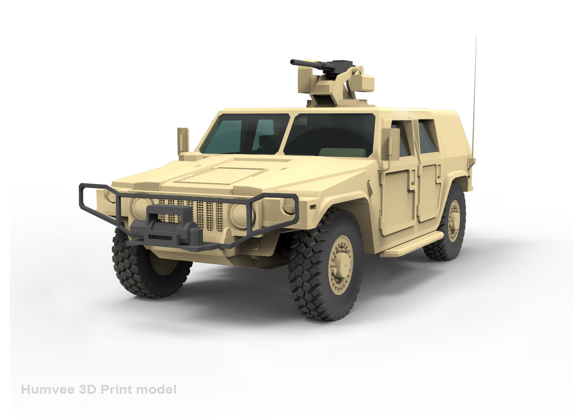 Humvee  3D print model_6