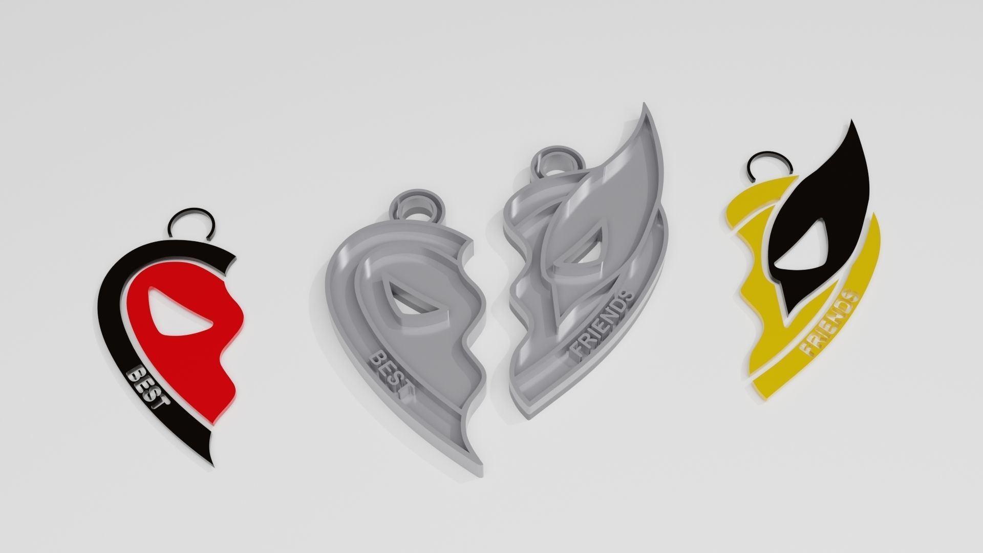 Deadpool y Wolverine Deadpool 3  3D print model_4