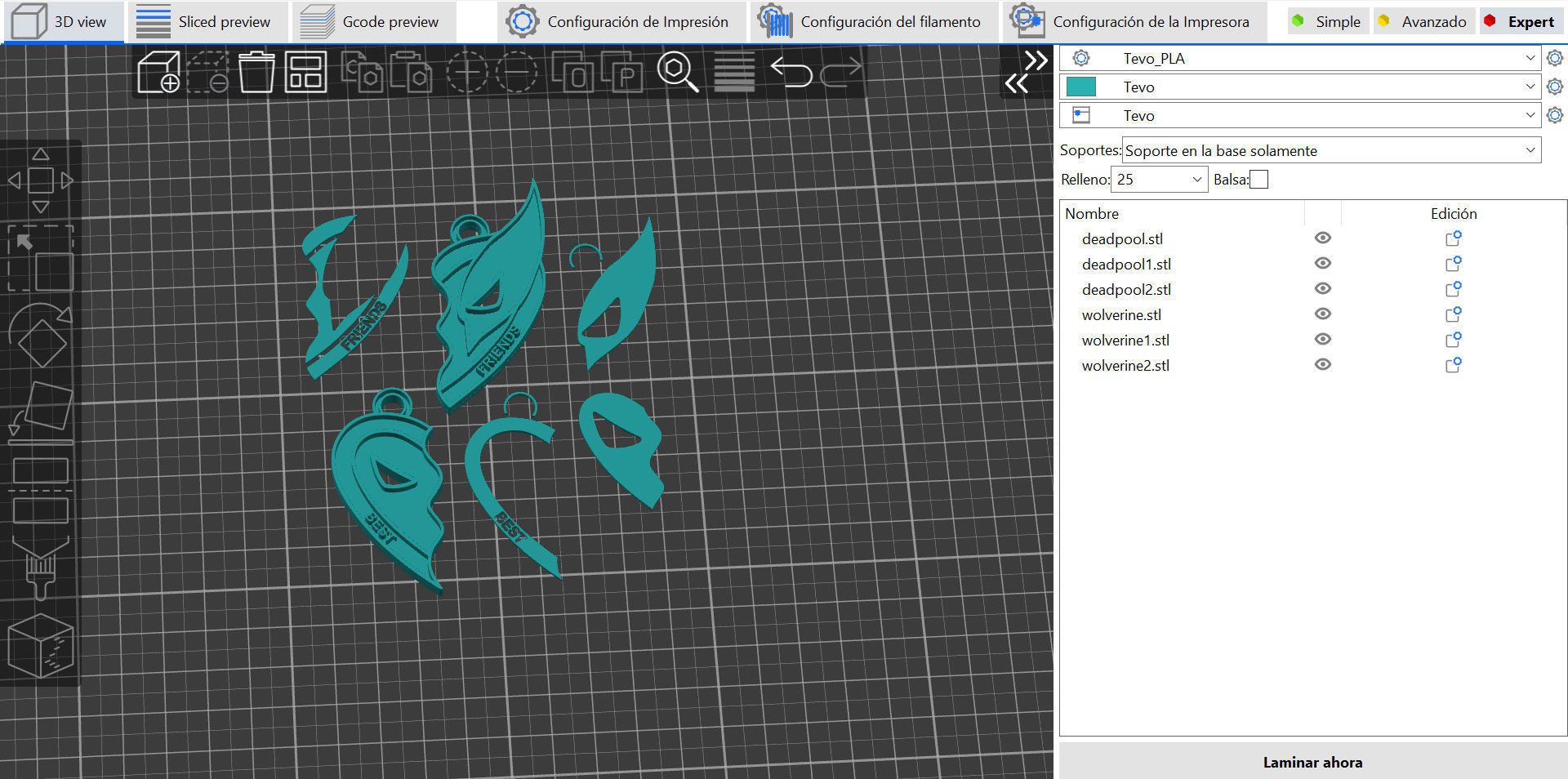 Deadpool y Wolverine Deadpool 3  3D print model_7