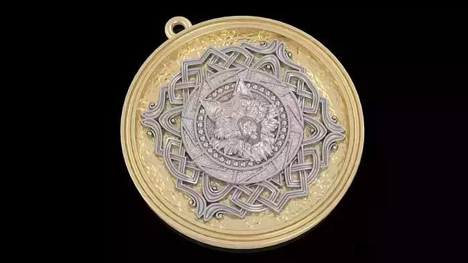 Wolf pendant
