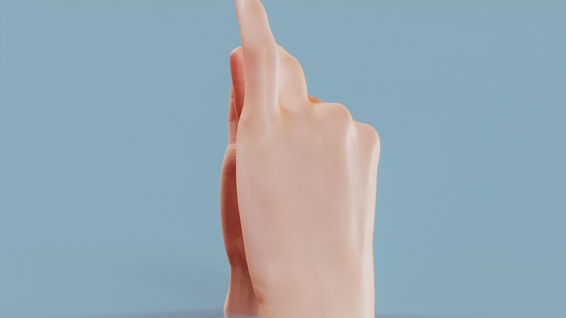 Talk The Talk Duo Hands 012 Low-poly 3D model_9