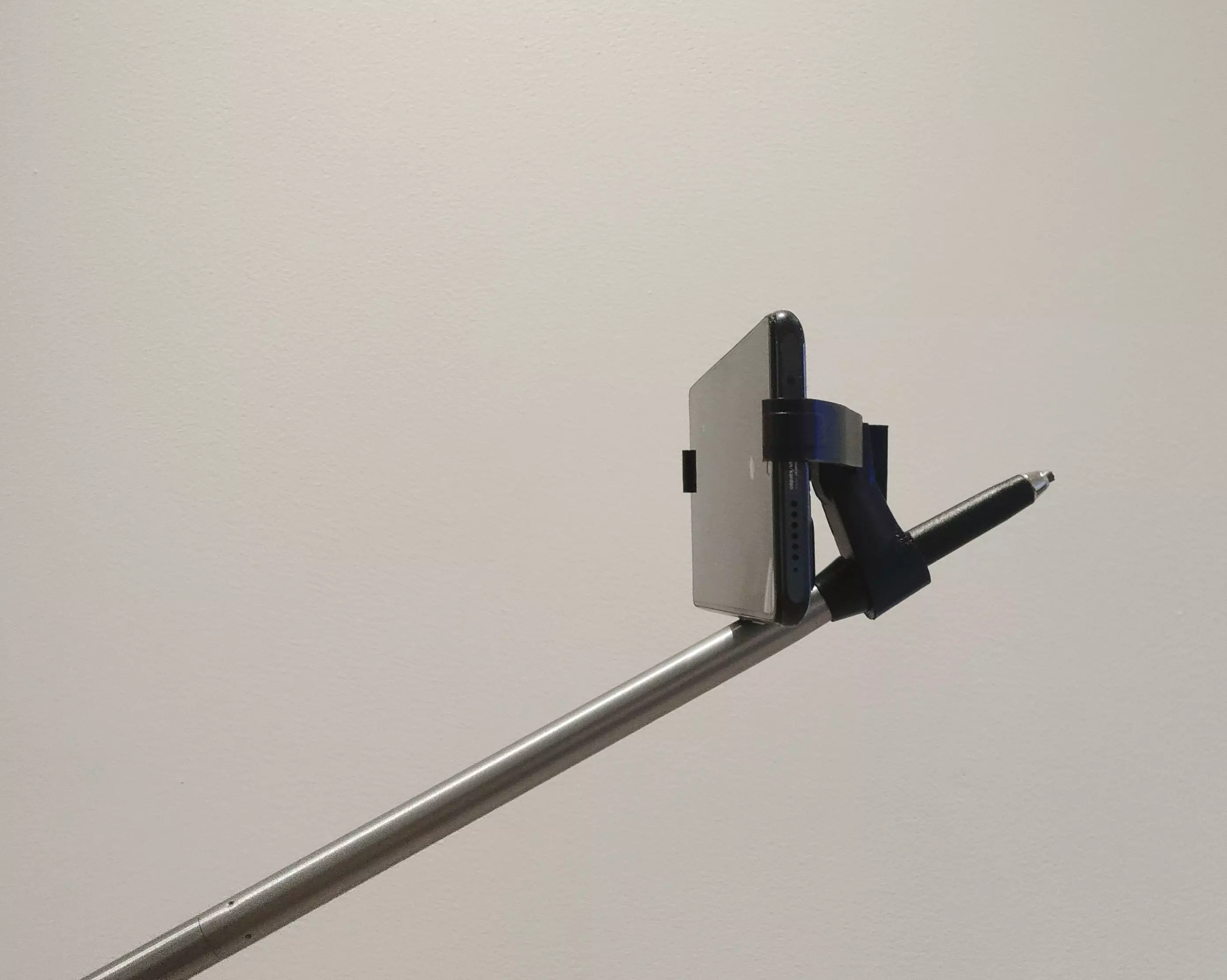 Trekking Pole Phone Mount 3D print model_0