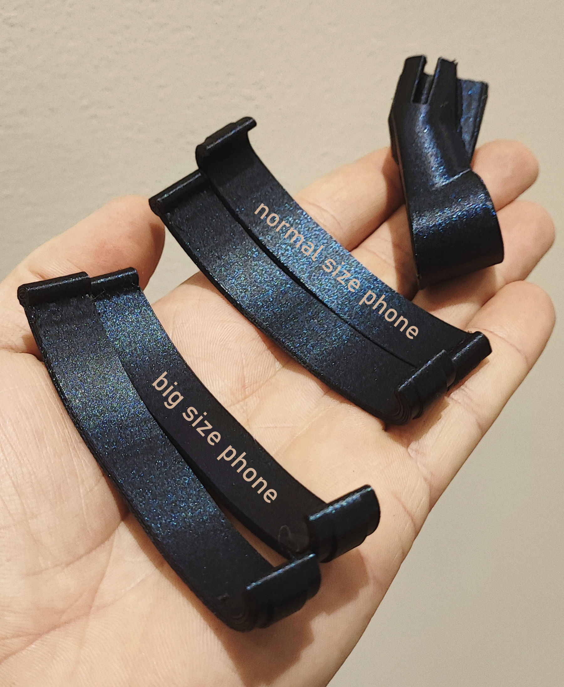 Trekking Pole Phone Mount 3D print model_5