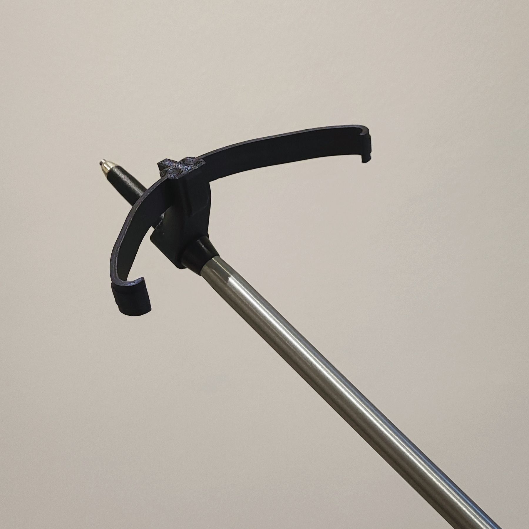 Trekking Pole Phone Mount 3D print model_1