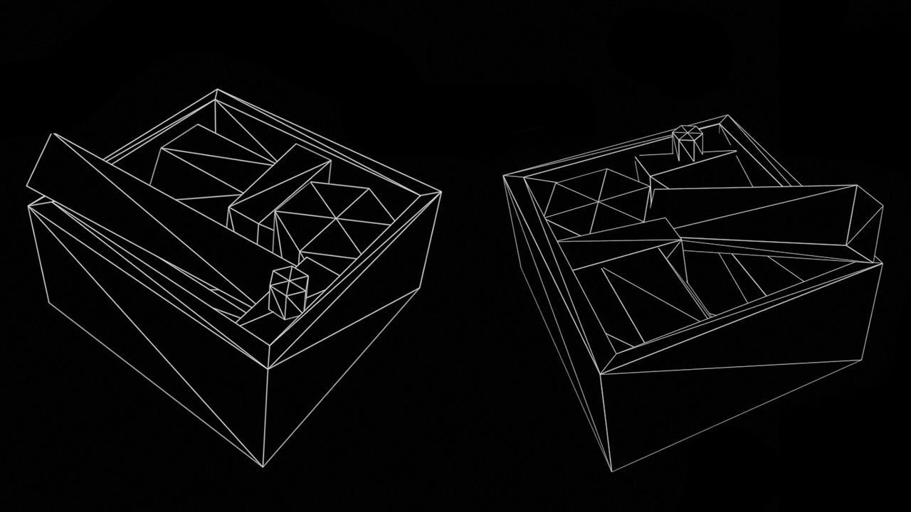 Supply Food Box stylized Low-poly 3D model_4