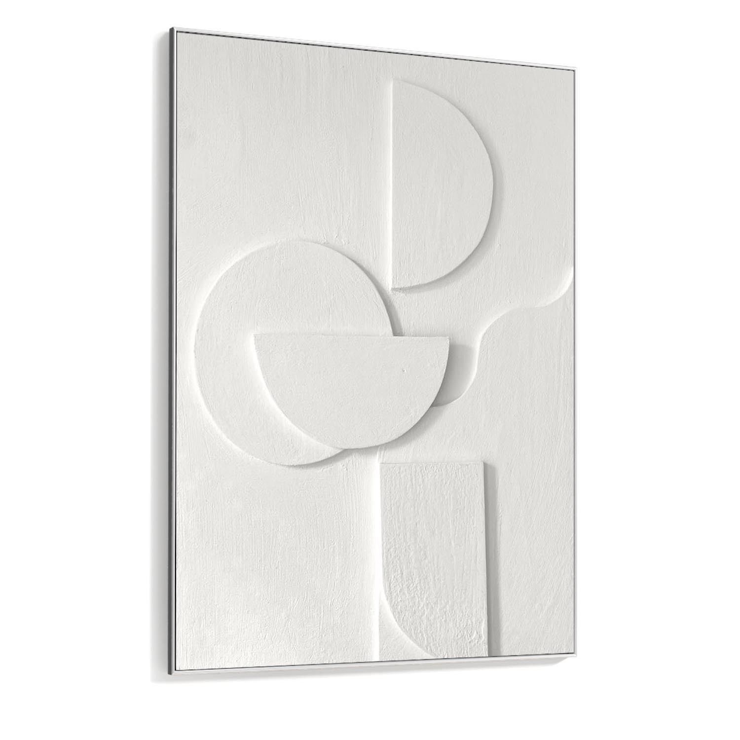 Plaster Two Photo Frame 494 Low-poly 3D model_2