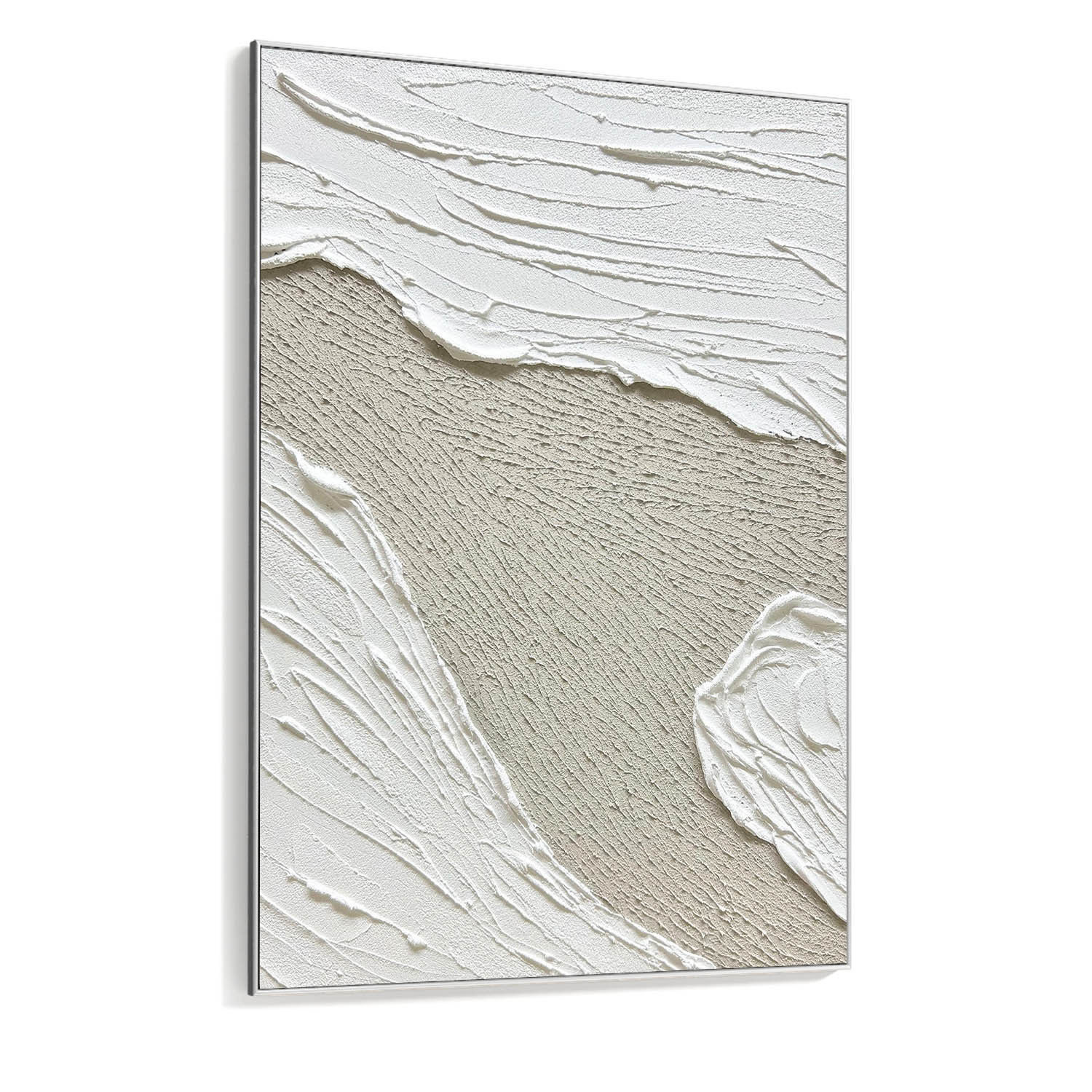 Plaster Two Photo Frame 495 Low-poly 3D model_3