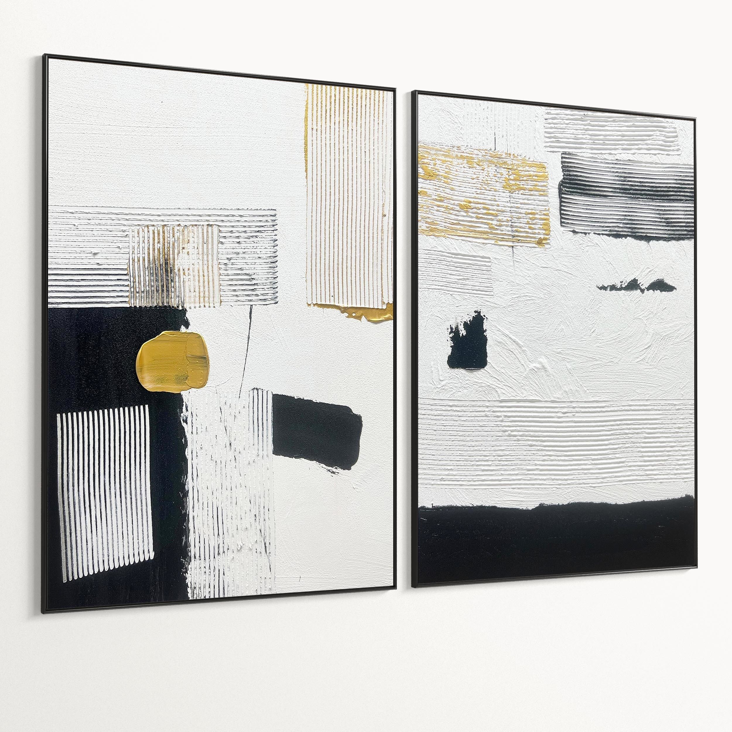 Plaster Two Photo Frame 496 Low-poly 3D model_5