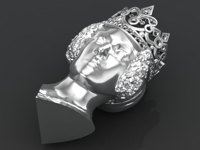 Queen 3 3D print model_7