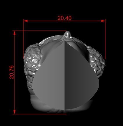 Queen 3 3D print model_12