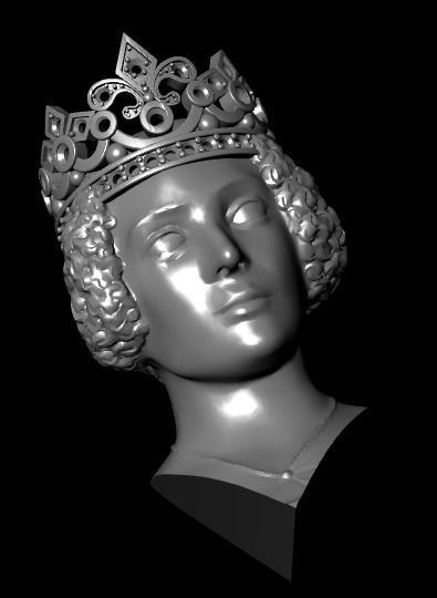 Queen 3 3D print model_14
