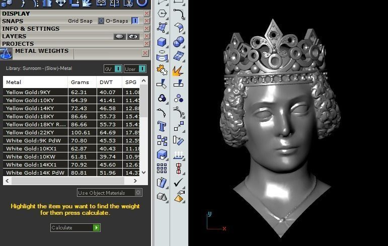 Queen 3 3D print model_8