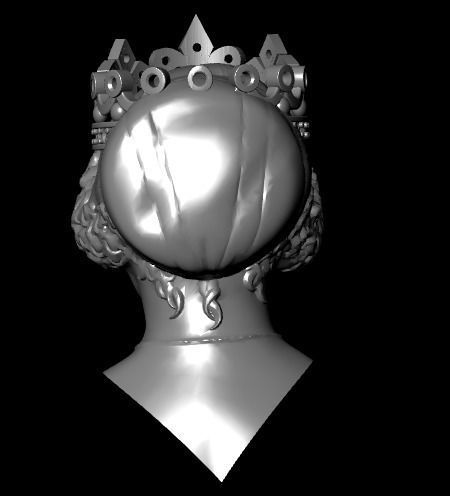 Queen 3 3D print model_16