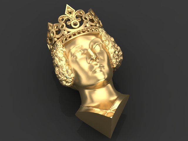 Queen 3 3D print model_4