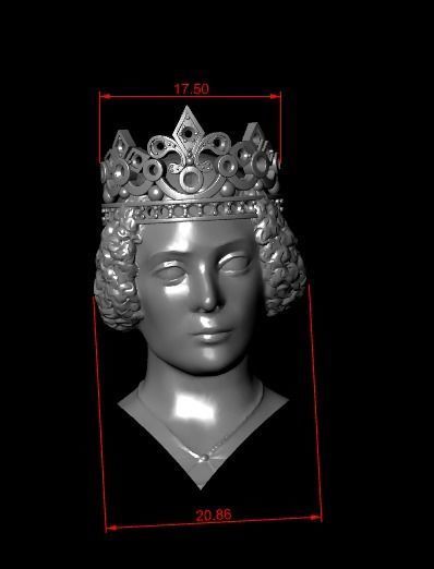 Queen 3 3D print model_11