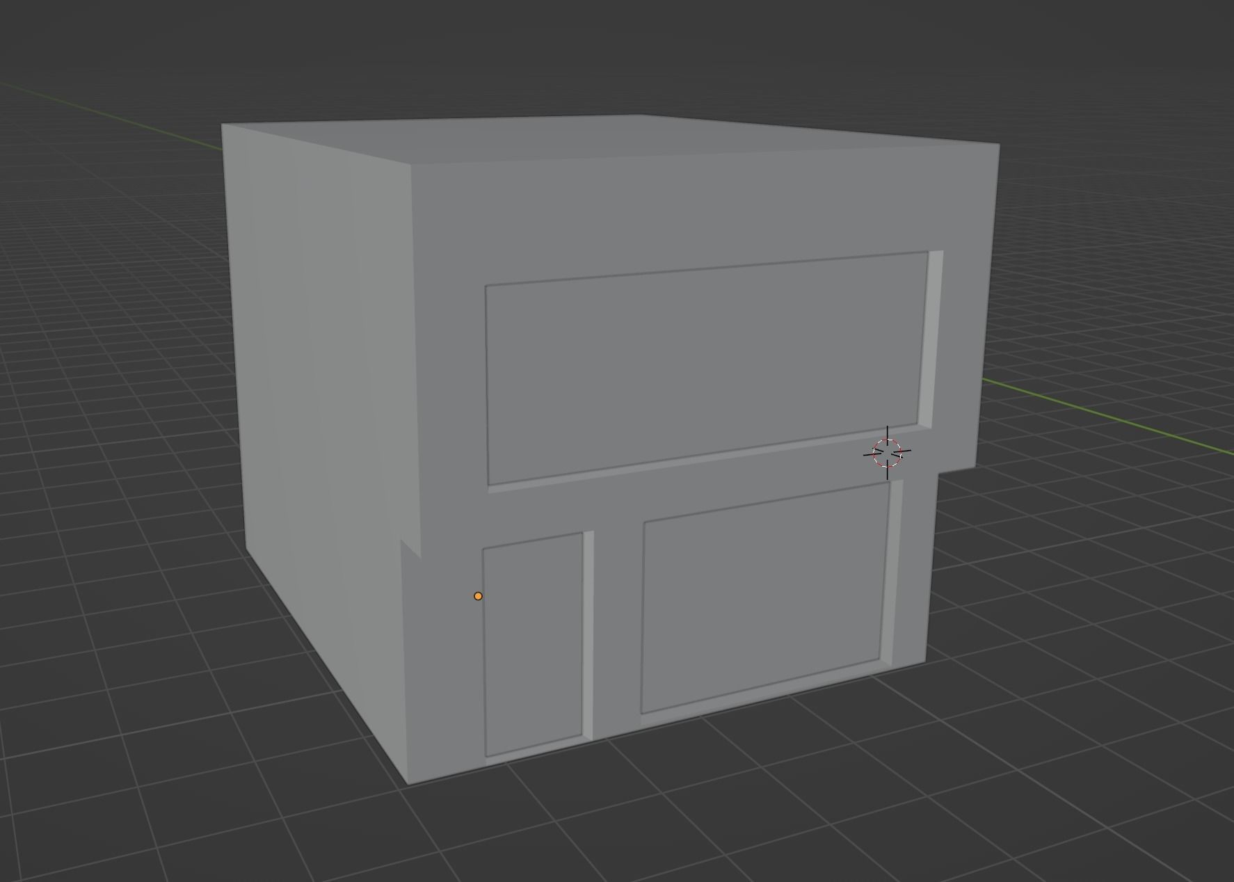 Colombian Style House Low-poly 3D model_11