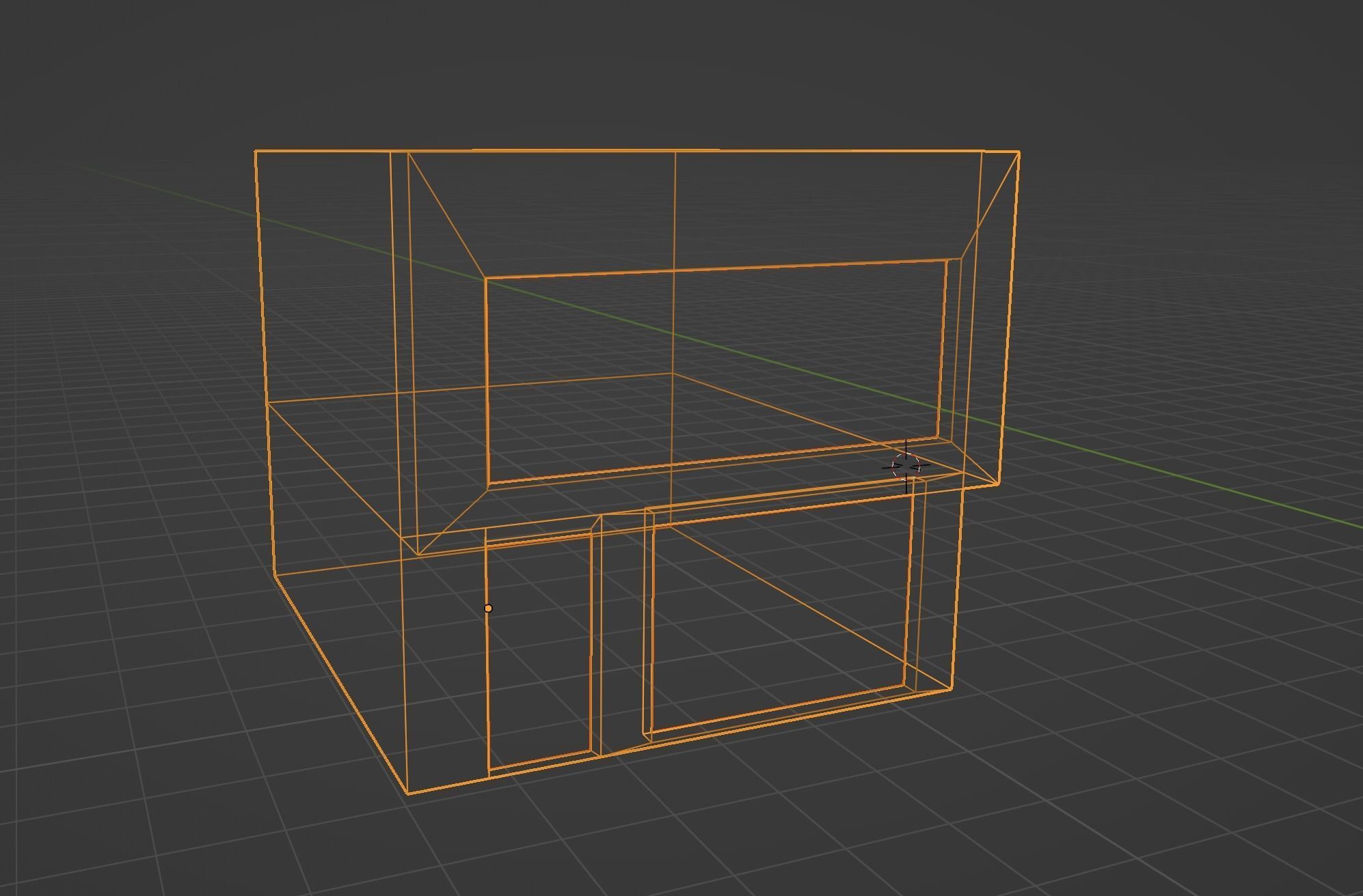 Colombian Style House Low-poly 3D model_8