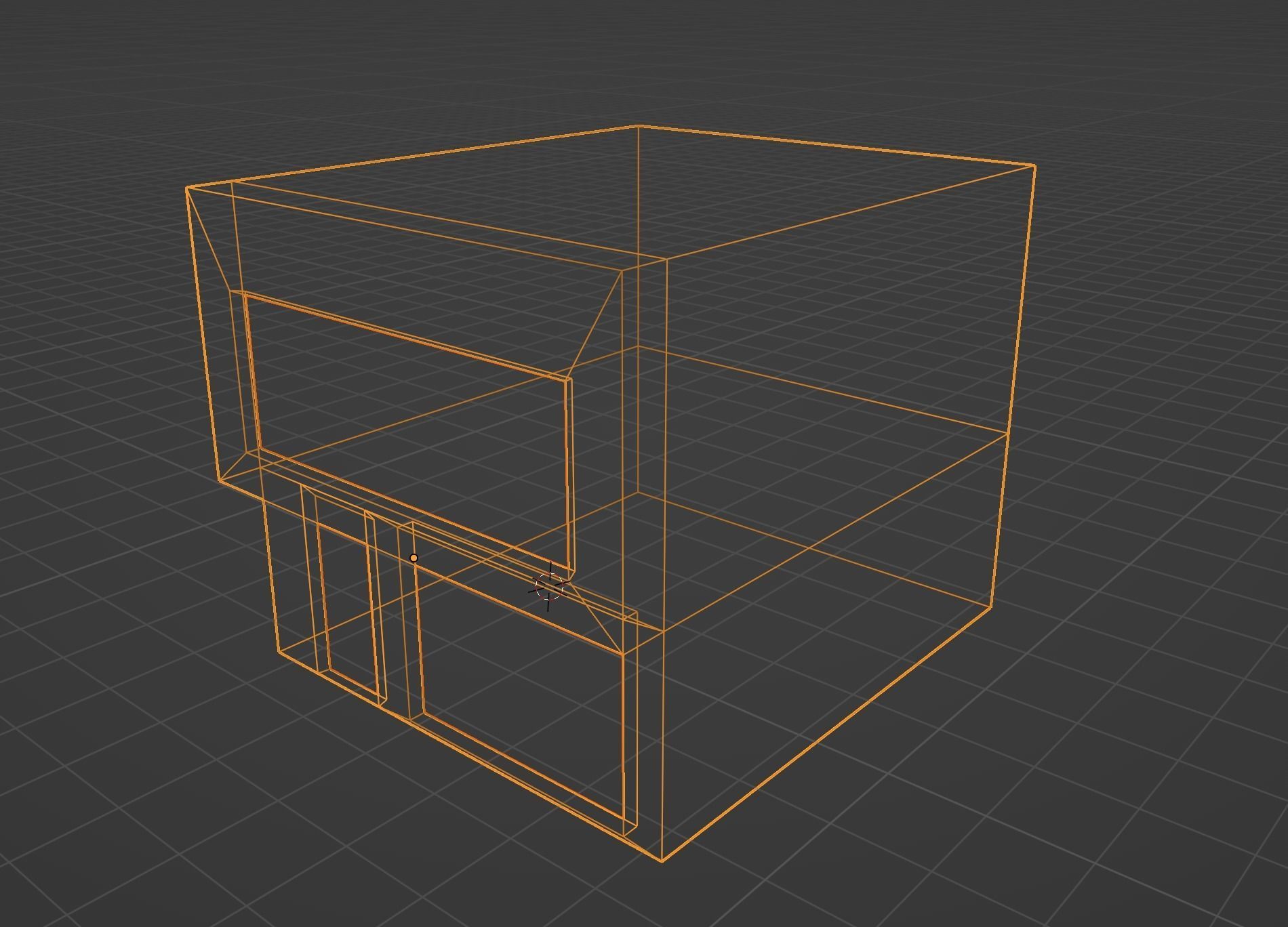 Colombian Style House Low-poly 3D model_7