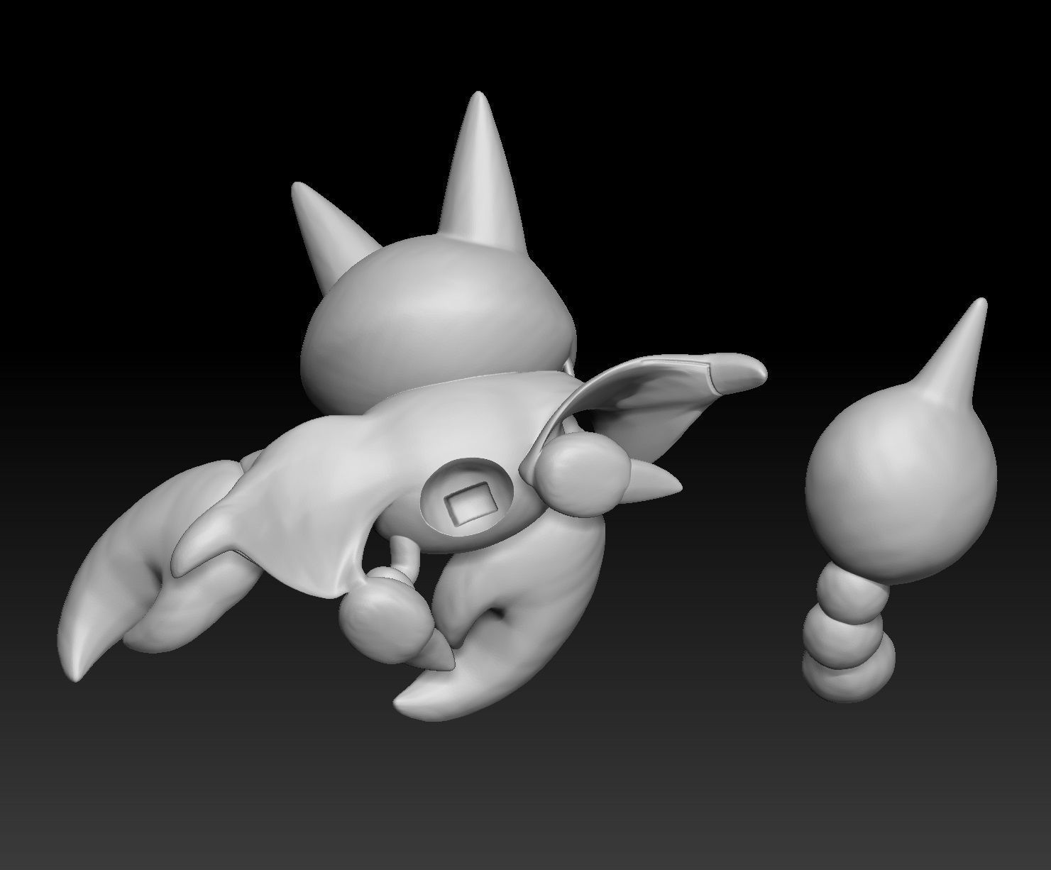 Pokemon Gligar Gliscor 3D print model_3