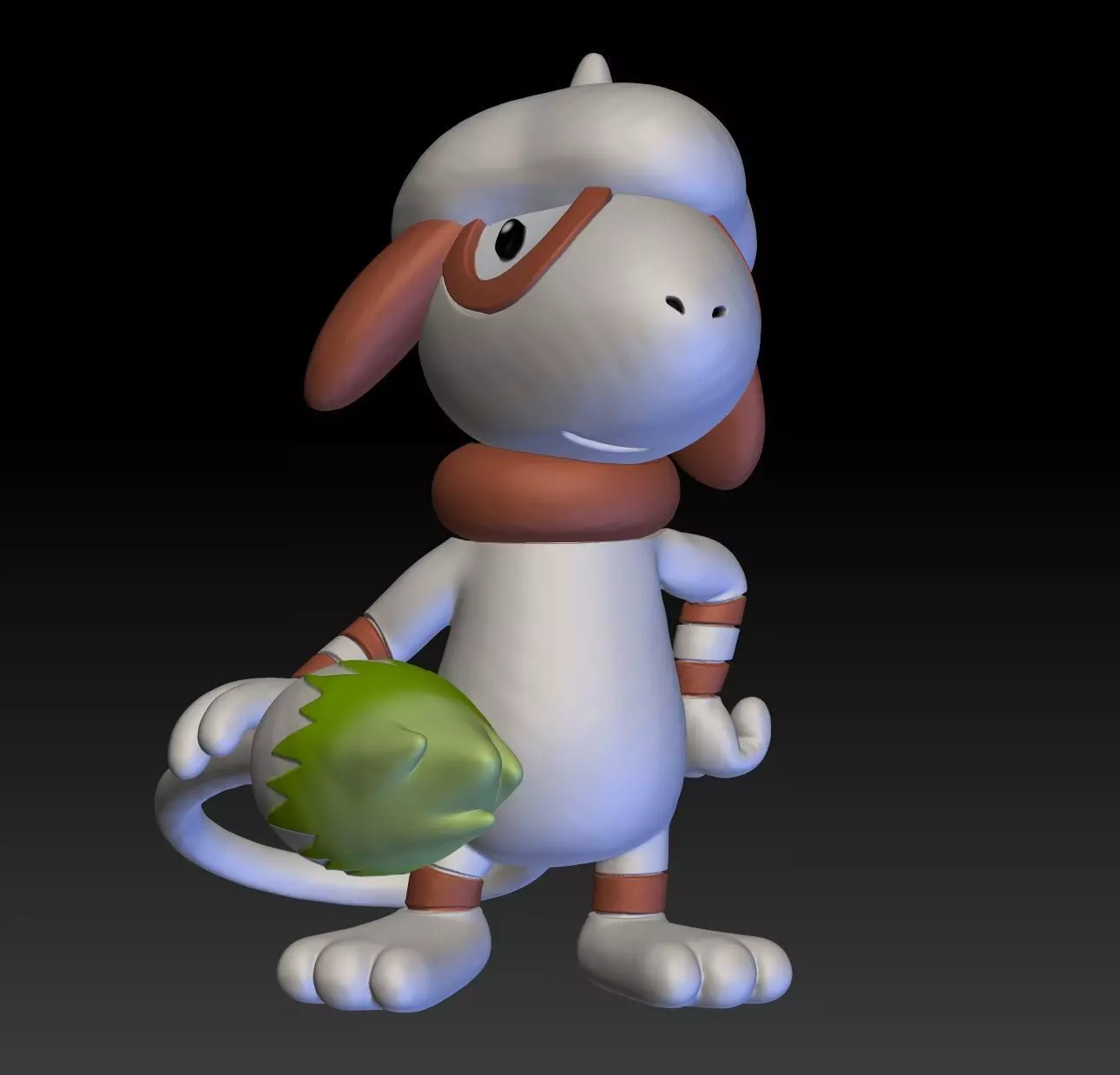 Pokemon Smeargle 3D print model