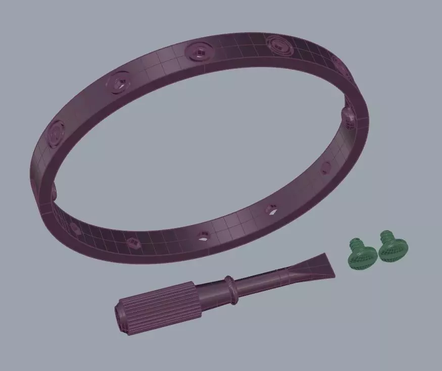 3d clamp model 3D print model