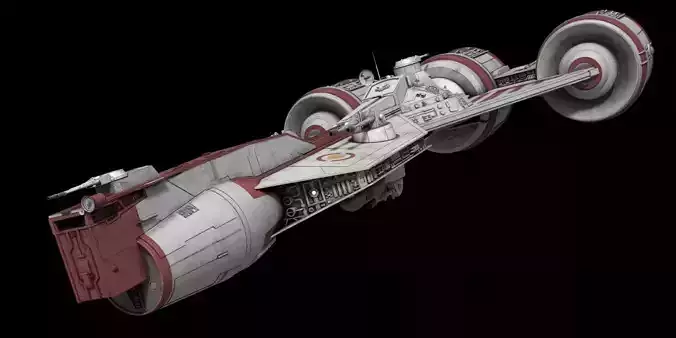 Star Wars Consular Class Cruiser - C70 Charger 3D model