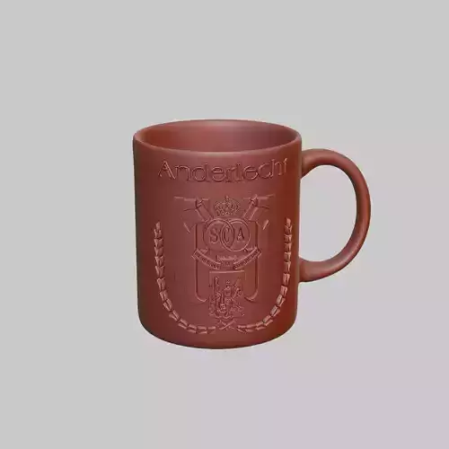 Anderlecht Football Coffee Mug Tumbler Cup 3D print model