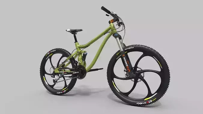 Mountain Bike Or Gear bicycle 3D model