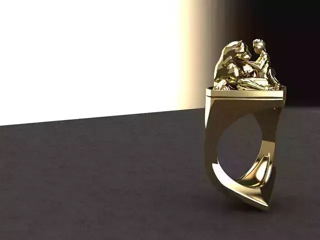 panther lady ring