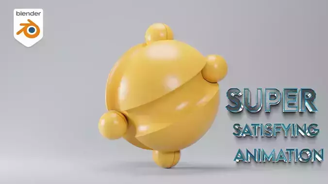 Geomentary Super Satisfying loop-Animation in Blender 