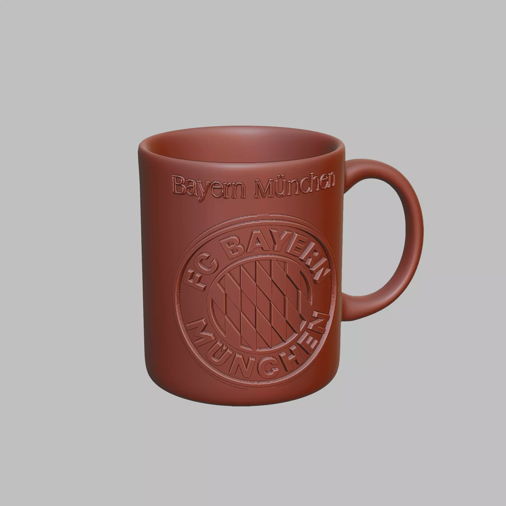 Bayern Munchen Football Coffee Mug Tumbler Cup 3D print model