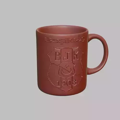 Besiktas Football Coffee Mug Tumbler Cup 3D print model