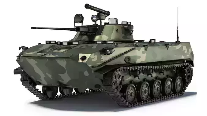 BMD-2 1985 3D model