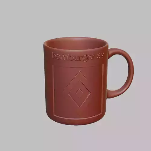 hamburger sv Football Cup Coffee Mug Tumbler Cup 3D print model
