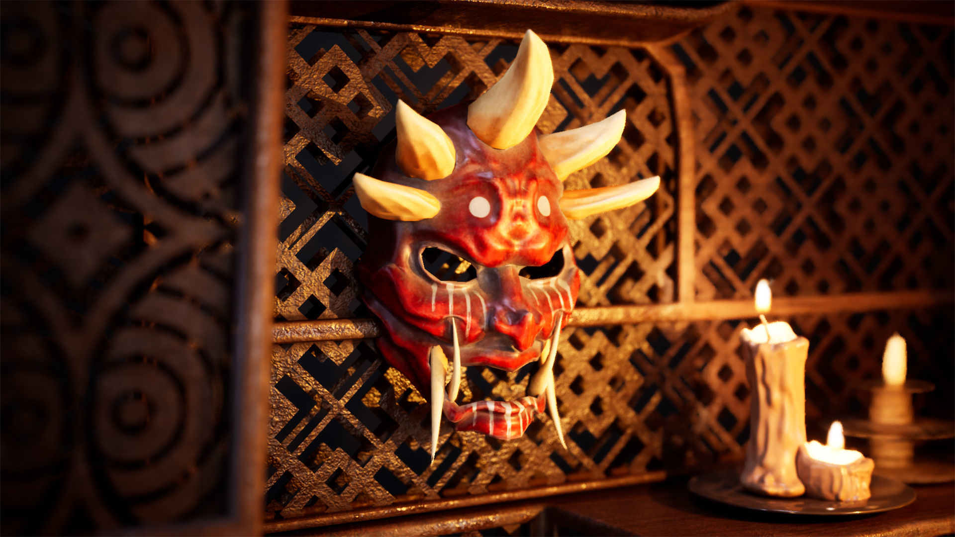 Chinese Study 33 Assets Low-poly 3D model_3