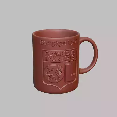 Olympique Lyon Football Cup Coffee Mug Tumbler Cup